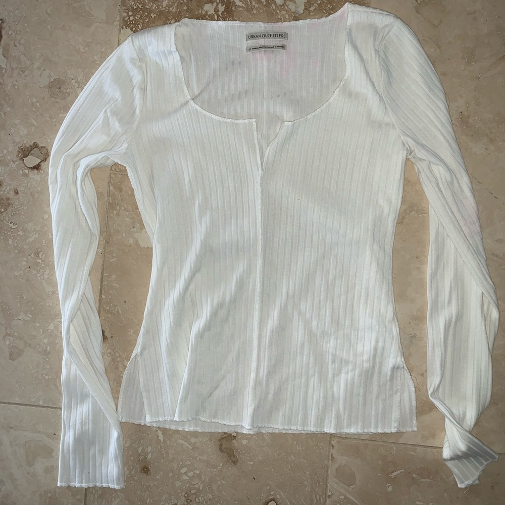 White long sleeve shirt